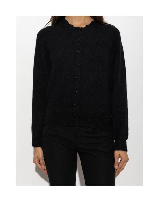 Isabel Marant Black Long-Sleeve Cardigan