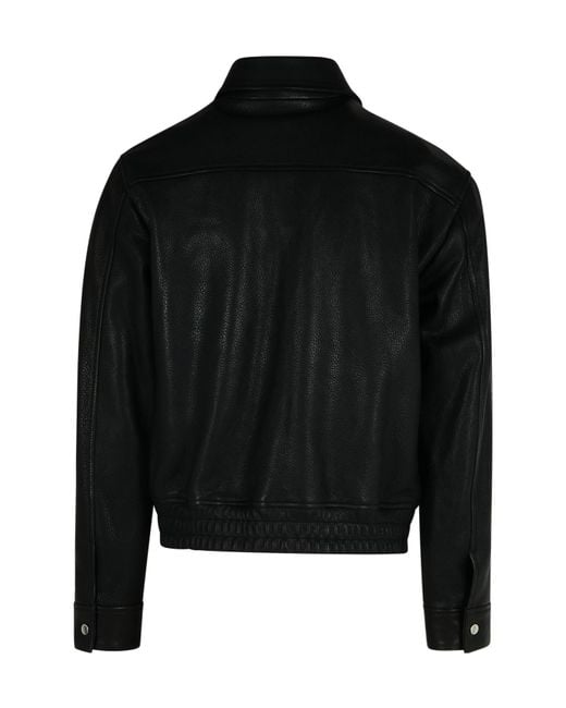 Amiri Black Starburst Zipped Jacket for men