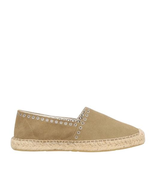 Isabel Marant Natural Casual Linen-Soled Shoes