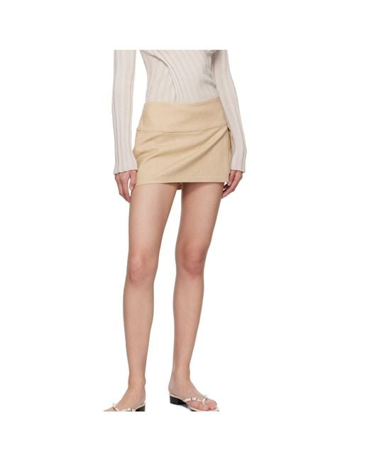 Paloma Wool Multicolor Evident Mini Skirt