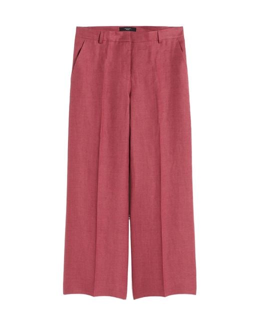 Weekend by Maxmara Pink Belt Loop Casual Pants