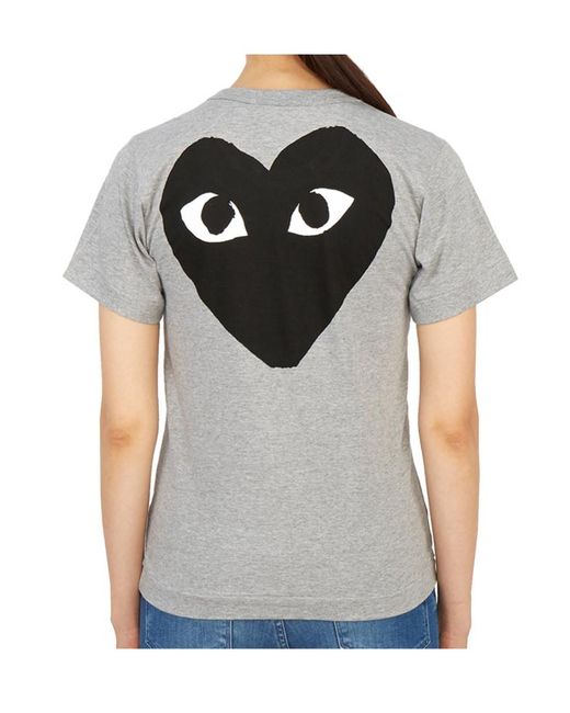 Comme des Garçons Gray Crew Neck T-Shirt