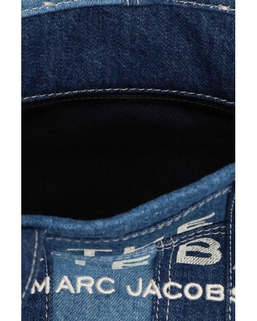 Marc Jacobs Blue The Denim Mini Tote Bag