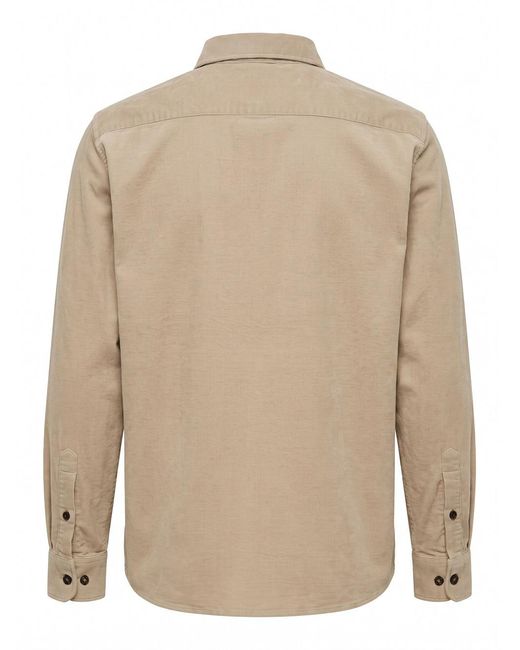 Brunello Cucinelli Natural Long-Sleeved Shirt for men