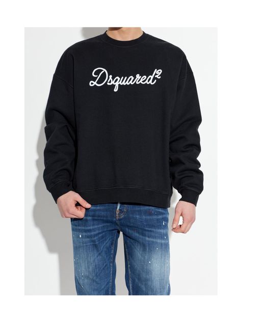 DSquared² Blue Sweatshirts for men