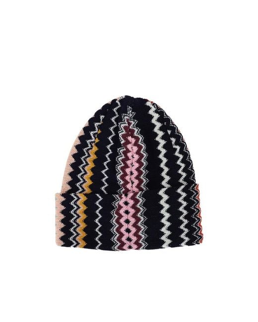 Missoni Red Knitted Hat