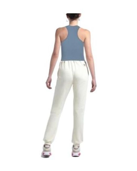 Max Mara Blue Crew-Neck Ribbed Cropped Tank Top