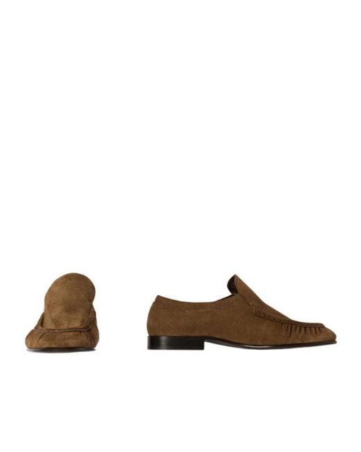 The Row Brown Soft Moccasin Two for men