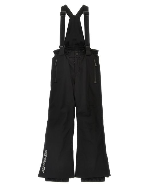 Moncler Black Logo Pants for men