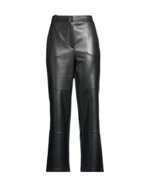 Max Mara Gray High-Waisted Bootcut Trousers