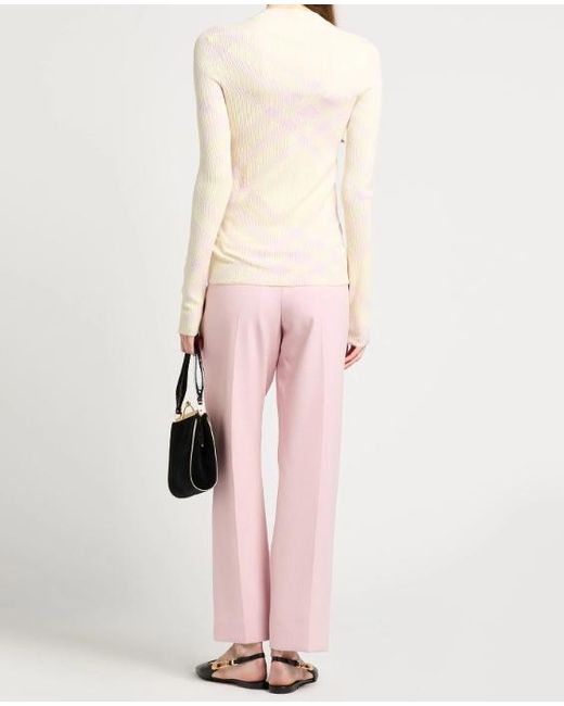 Burberry Natural Striped Sweater
