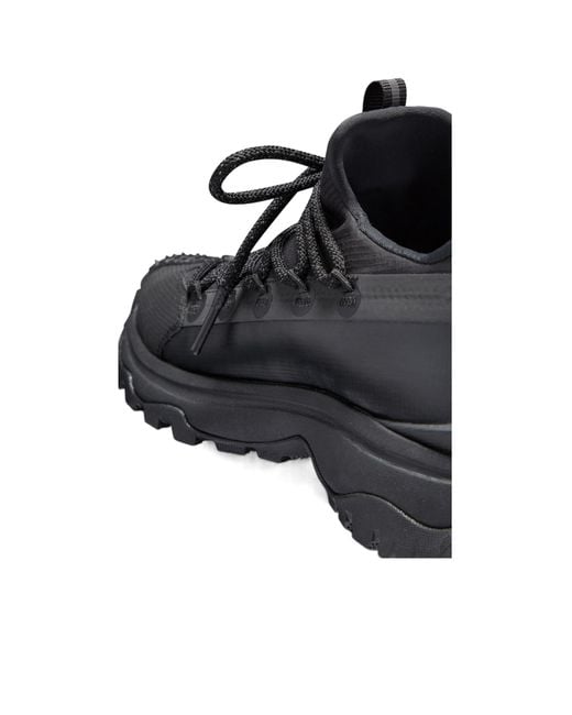 Moncler Black Trailgrip Lite 2 Lace-Up Sneakers