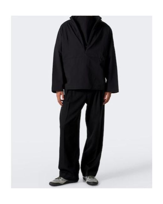 Kiko Kostadinov Black Cotton Twill Casual Jacket for men