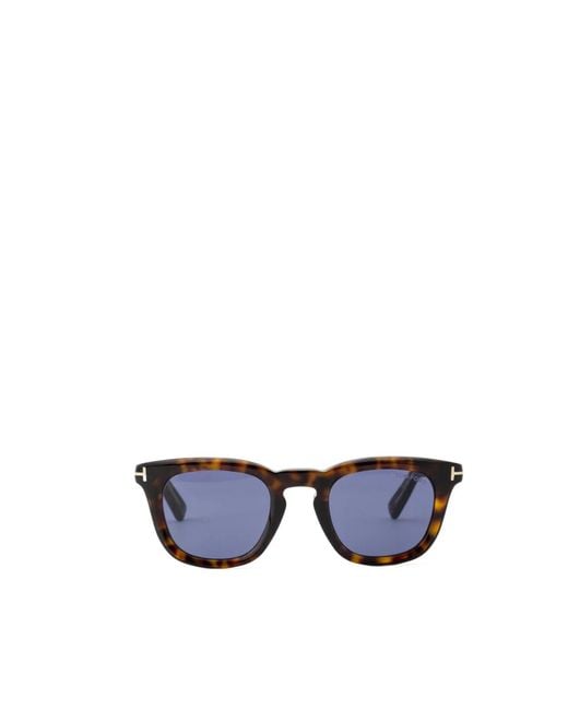 Tom Ford Blue Eyewear Square Frame Sunglasses for men