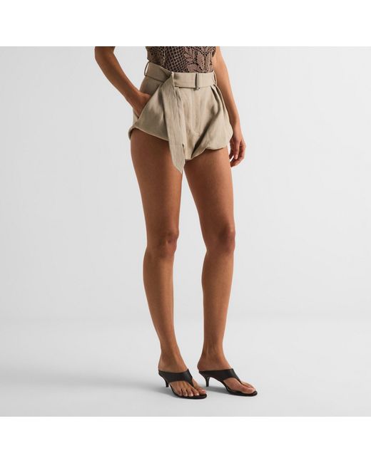 Magda Butrym Natural Shorts 04 Tailored