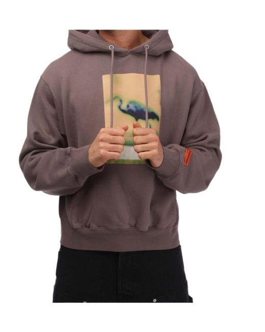 Heron Preston Gray Long Sleeve Sweatshirt for men