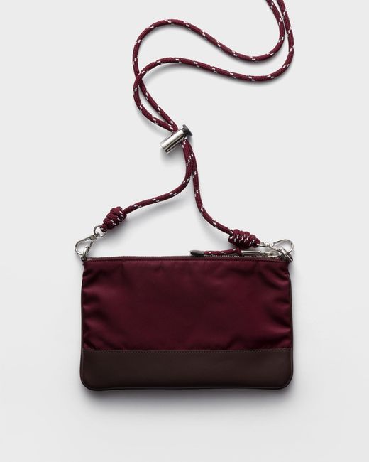 Prada Purple Speedrock Re-Nylon Phone Case for men