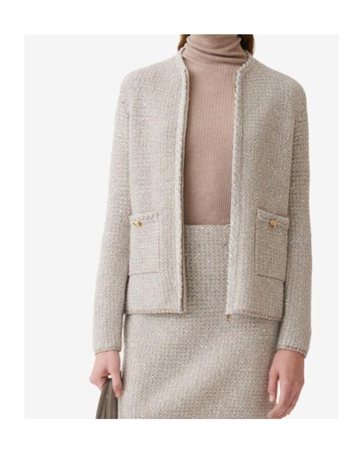 Fabiana Filippi Multicolor Tweed Jacket