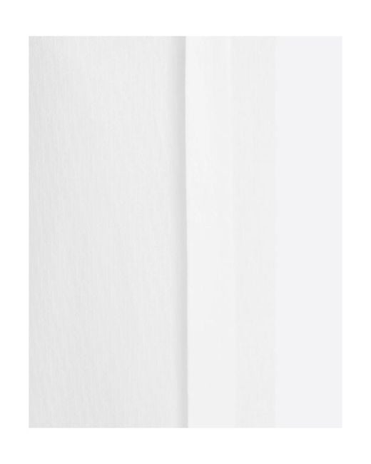Dior White Homme Jacquard Long-Sleeved Shirt for men