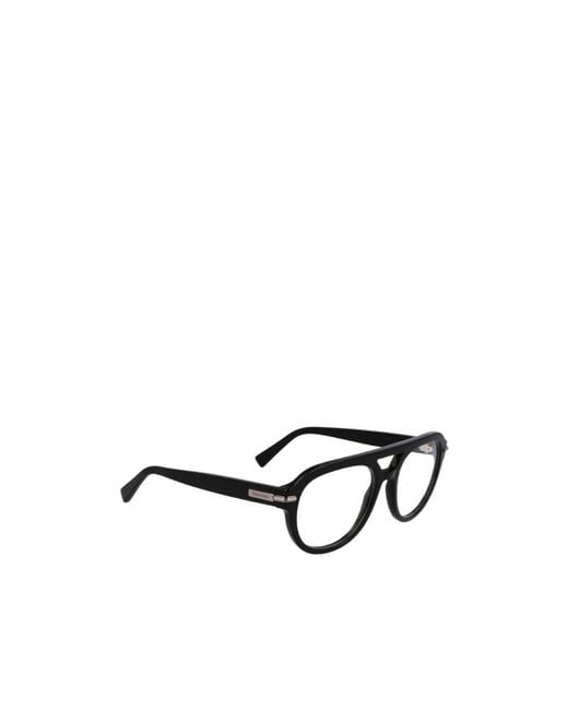 Ferragamo White Optical Glasses for men