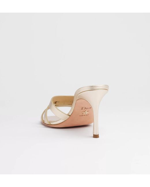 Dior Natural Or 30M Heeled Slide