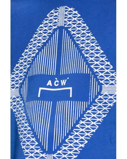 A_COLD_WALL* Blue A-Cold-Wall* Crew Neck Sweater for men