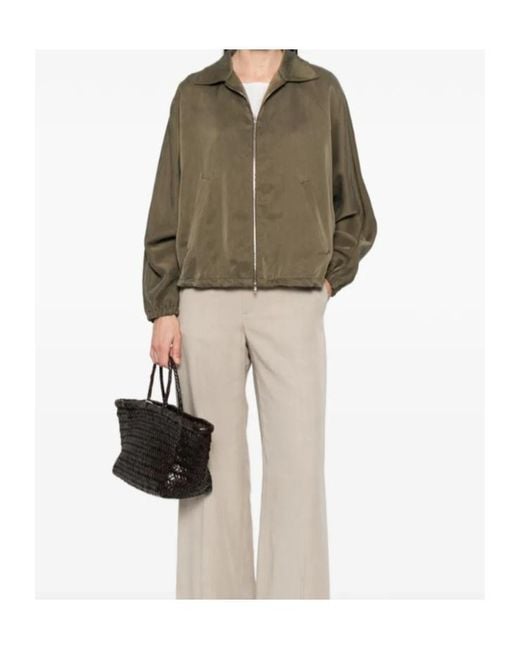 Herno Green Zip Jacket
