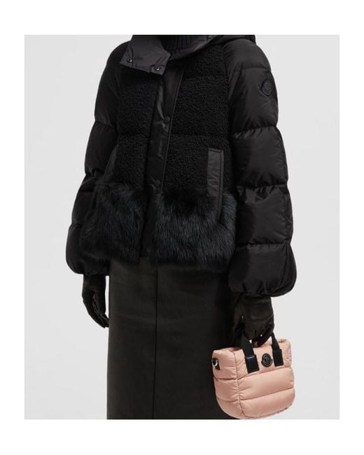Moncler Pink Caradoc Micro Tote Bag