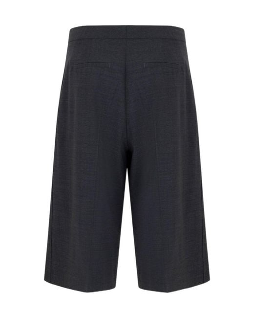 Fabiana Filippi Blue Straight-Leg Shorts