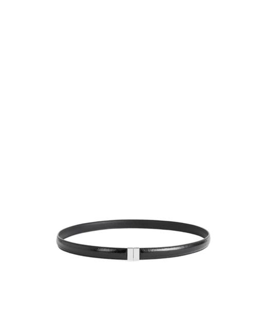 Totême White Leather Belt