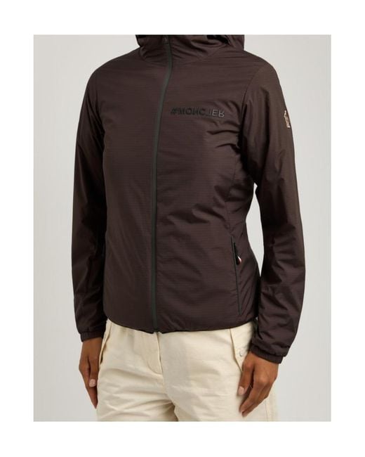 Moncler Brown Day-Namic Mietres Nylon Jacket