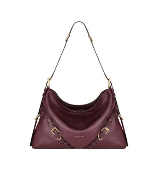 Givenchy Brown Voyou Medium Shoulder Bag