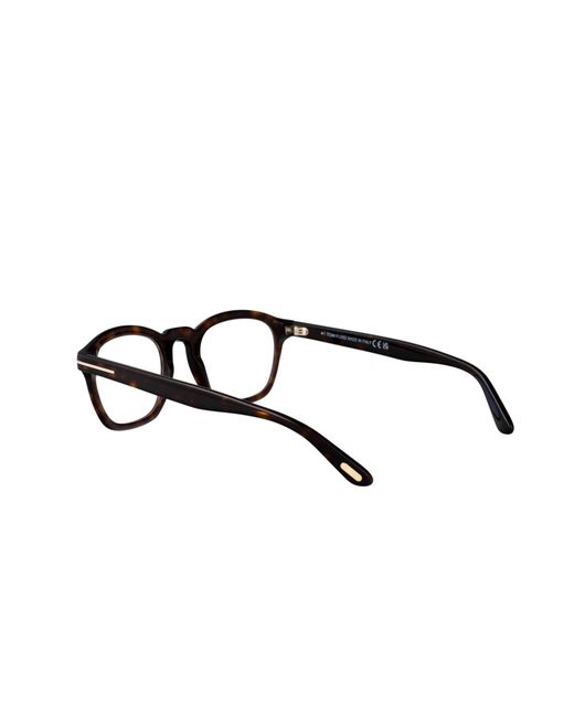 Tom Ford Metallic Eyewear Square-Frame Glasses for men