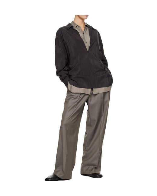 Ssstein Purple Long-Sleeved Shirt