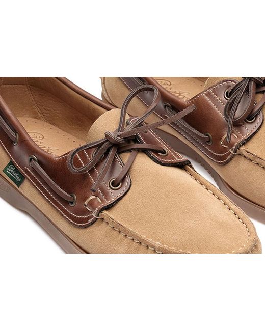Paraboot Brown Lacing Casual Shoes for men