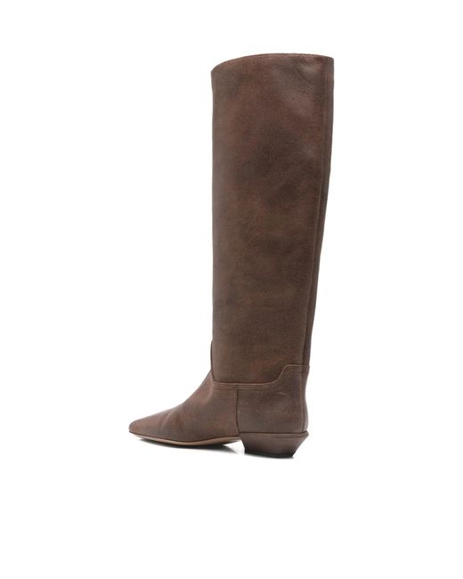 Paris Texas Brown Bettina Knee-High Boots