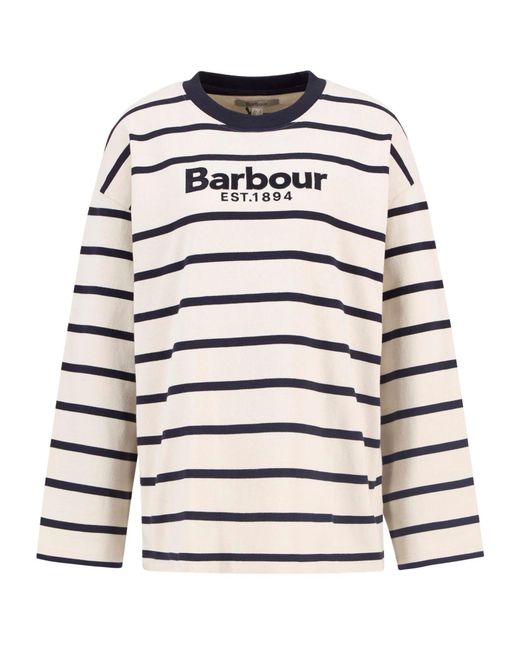 Barbour White B.Li Maeve Top
