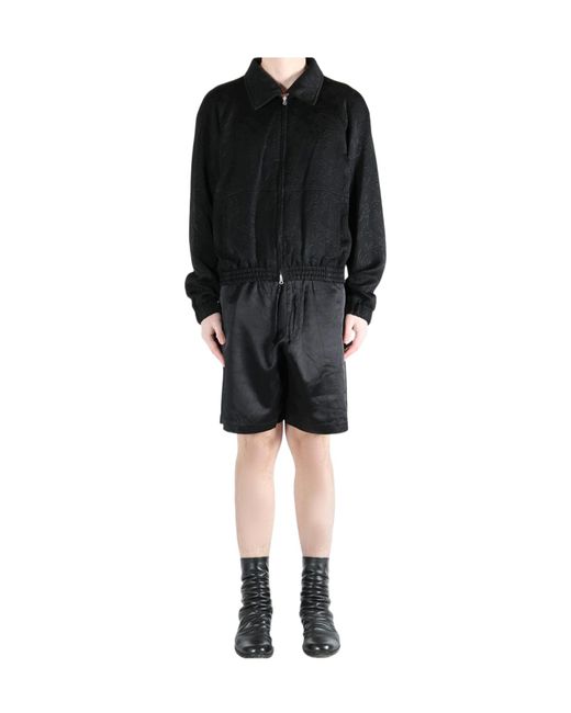 Dries Van Noten Black Zipper Jacket for men