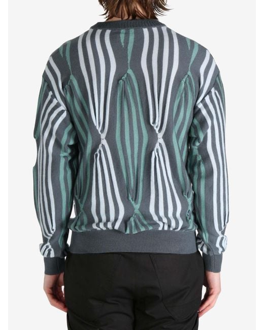 Kiko Kostadinov Blue Solix Jumper for men