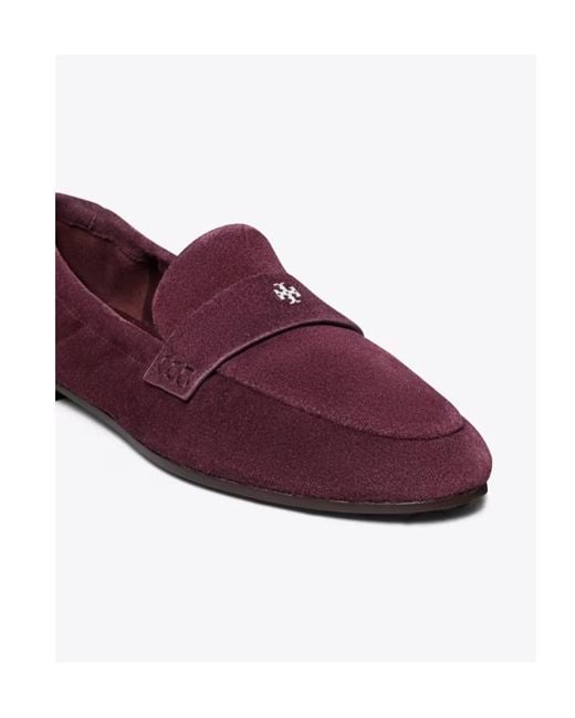 Tory Burch Purple Slip-On Ballet Loafers