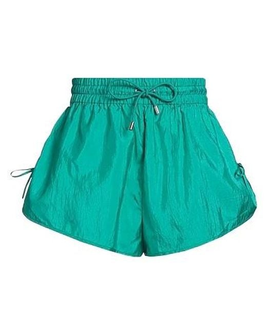 Isabel Marant Green Simple Solid-Color Shorts