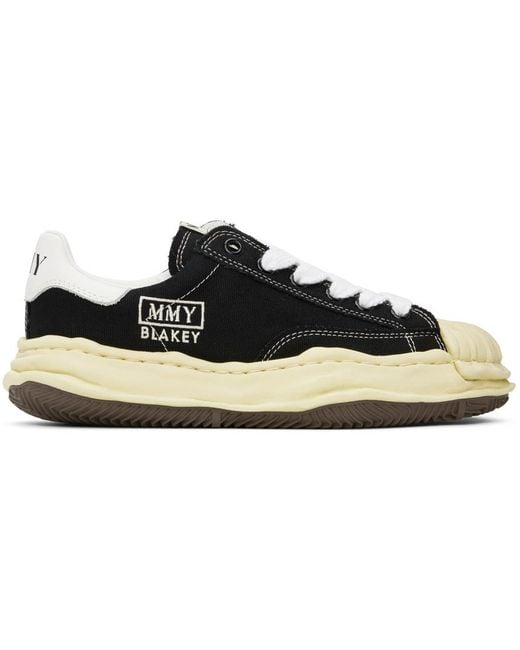 Maison Mihara Yasuhiro Black Blakey Vl Og Low-Top Sneakers for men