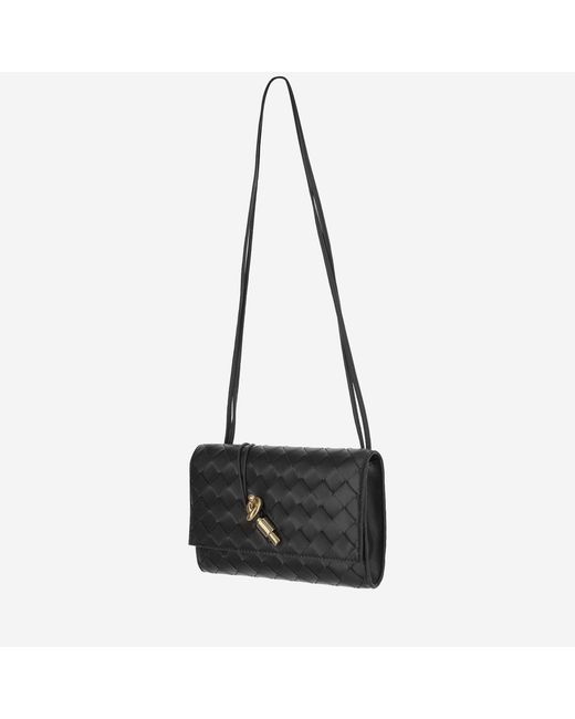 Bottega Veneta White Andyamo Shoulder Bag