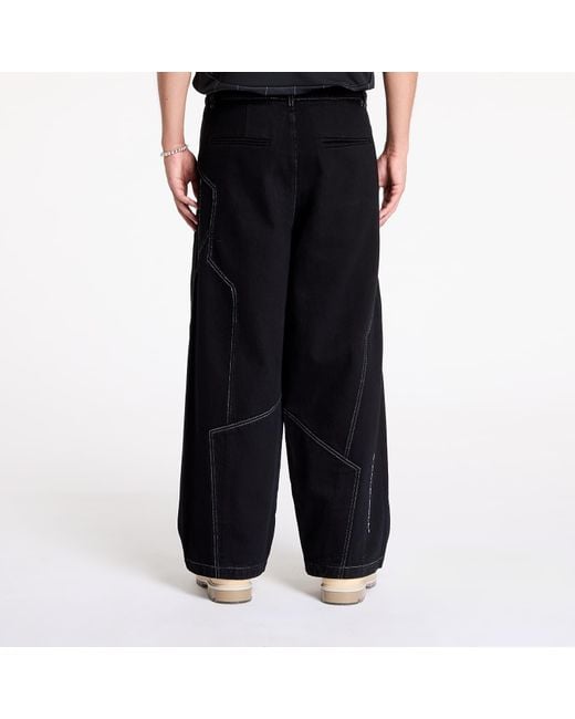 A_COLD_WALL* Black Belt-Loop Jeans for men