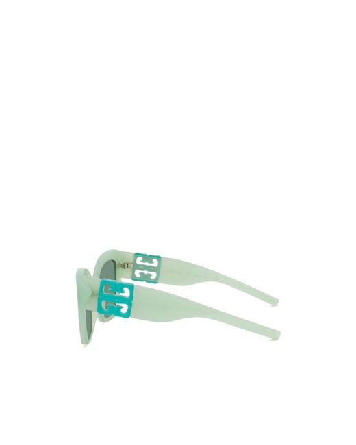 Givenchy Green Eyewear Cat Eye Frame Sunglasses