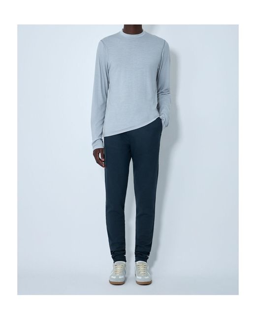 Rier Blue Polar Roundneck Jersey T-Shirt for men