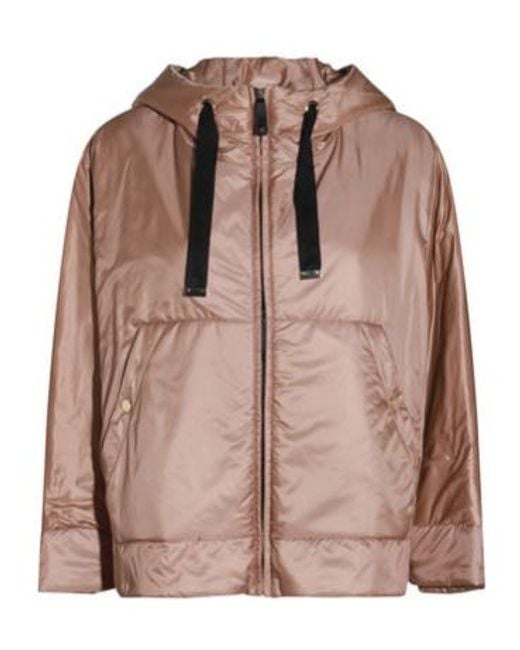 Max Mara Brown Long-Sleeved Casual Jacket