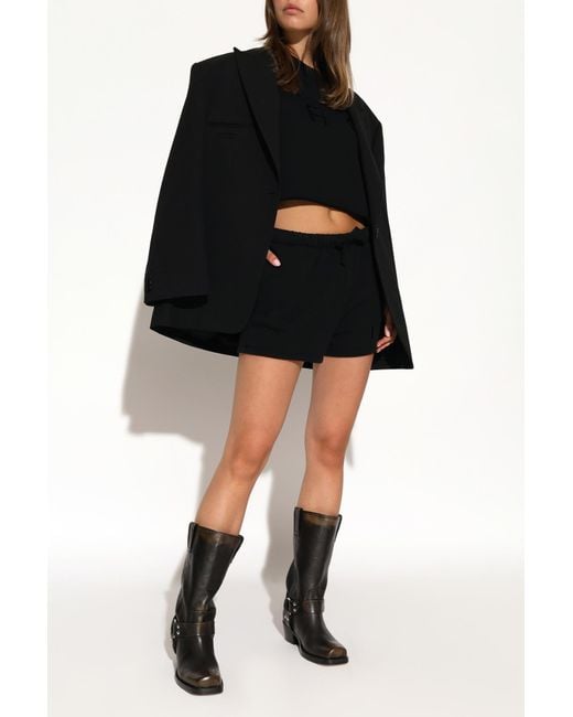 IRO Black Round-Neck Sweater