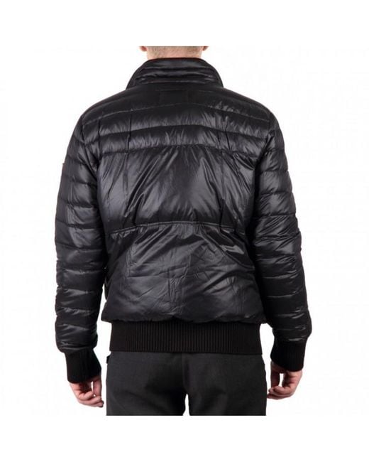 Iceberg Black Long-Sleeved Down Jacket for men