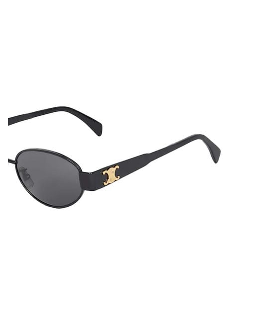 Céline White Full Frame Sunglasses